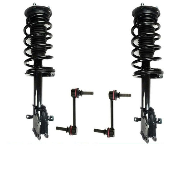 Front Complete Quick Coil Spring Strut Assembly Stabilizer Links for 07-08 Edge