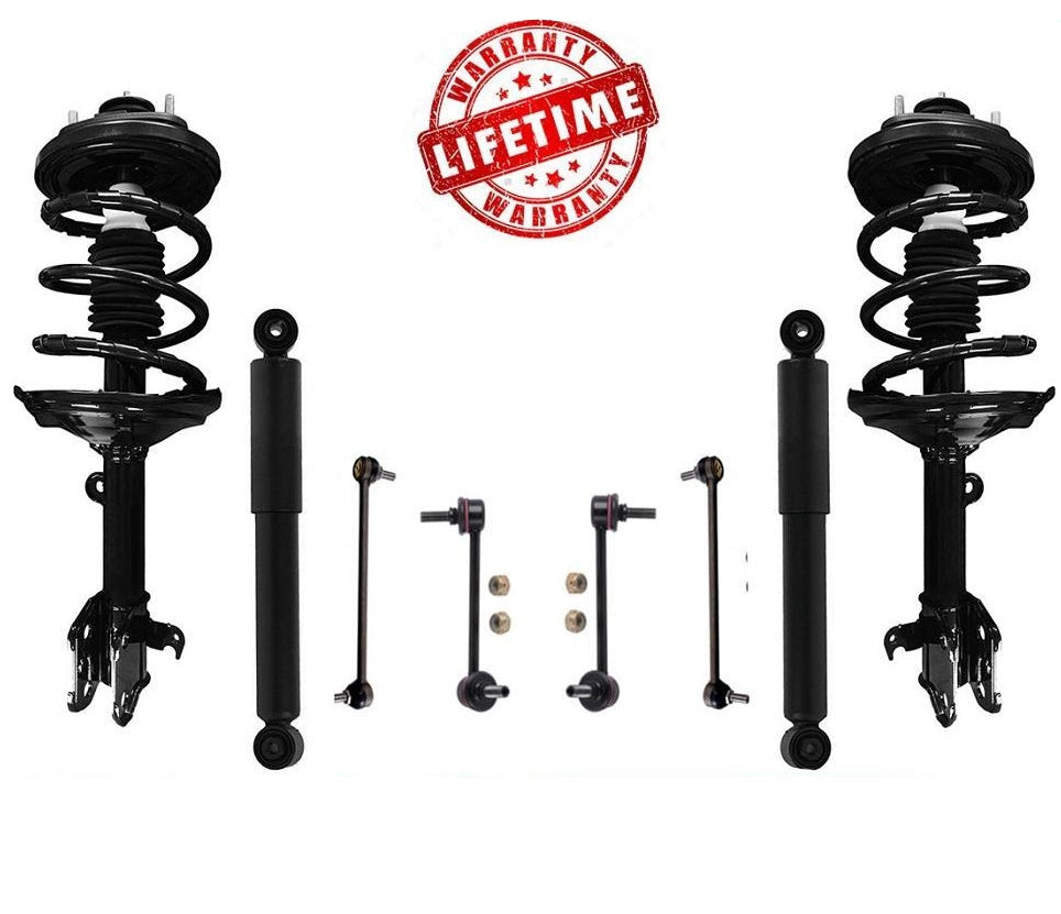 Front & Rear Struts & Shocks Front & Rear Sway Bar Links for Acura MDX 2006