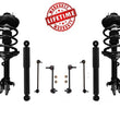 Front & Rear Struts & Shocks Front & Rear Sway Bar Links for Acura MDX 2006