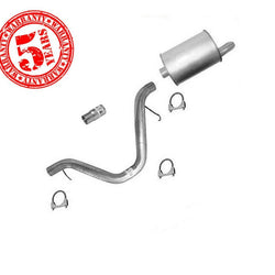 For 01-09 Chevy Trailblazer Rear Axle Tail Pipe With Muffler Clamps