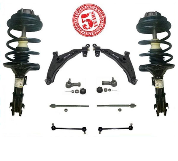 Puntales delanteros Brazos de control inferiores Varillas y enlaces ¡SÓLO Sebring y Stratus Coupe V6!