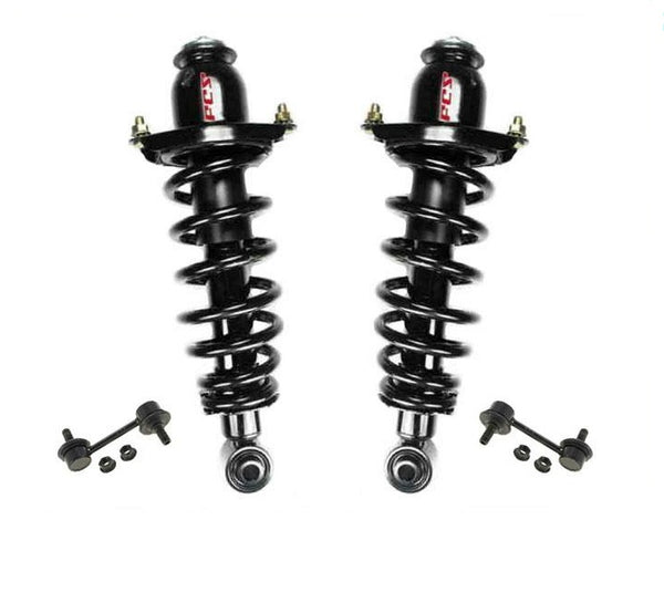 Se adapta a 09-13 Matrix S AWD 4x4 2.4L (2) barra estabilizadora de montaje de puntal de resorte trasero