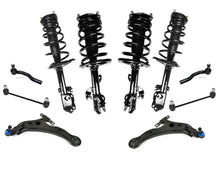 07-11 Camry V6 3.5L All Control Arms Coil Spring Strut and Mount 10p