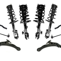 07-11 Camry V6 3.5L Todos los brazos de control Puntal de resorte helicoidal y soporte 10p