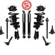 Front Complete Spring Struts Rear Shocks For Acadia Traverse Enclave 12PC KIT