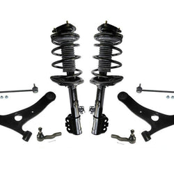 Barras de acoplamiento de brazos de control de puntales delanteros para Toyota Rav4 01-05 tracción delantera 8 piezas