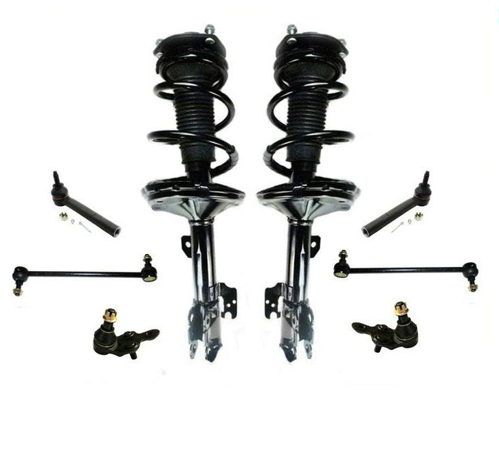 HIGHLANDER AWD 04-07 Except Touring & Hybrid Frt Coil Springs Struts ...