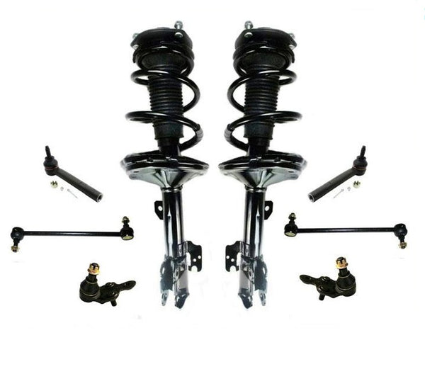 HIGHLANDER AWD 04-07 Except Touring & Hybrid Frt Coil Springs Struts Ball Joints