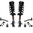 Front Complete Coil Spring Struts Ball Joints Tie Rods Sway Bar For Lincoln MKX