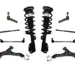 Front Complete Coil Spring Struts For 02-2007 Saturn VUE Control Arms Ball 10Pc