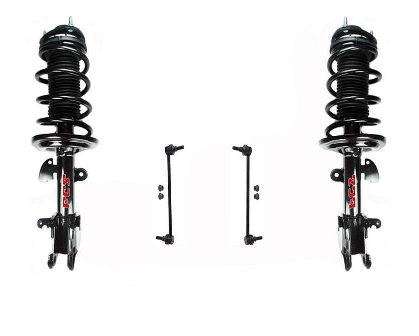 Enlaces delanteros completos de puntal y barra estabilizadora para MDX AWD 07-13 sin electrónica/deportiva