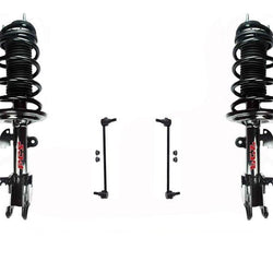 Front Complete Strut & Sway Bar Links Fits 07-13 MDX AWD W/O Electronic/Sport