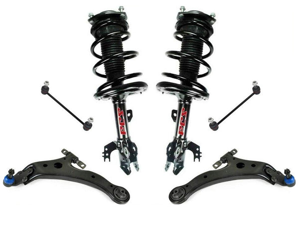 Brazos de control inferiores y enlaces delanteros completos para Toyota Camry 2012-2017