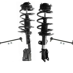 For 2008 Town & Country LX 3.3L Front Coil Spring Struts Sway Bar Links 4Pc Kit