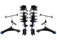Fits for 08-2016 Town & Country Struts Coil Spring Control Arms Ball J 8Pc Kit