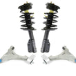 F Complete Coil Spring Struts Fits 06-08 Lucerne CXL CX Without Magnetic Ride 4p