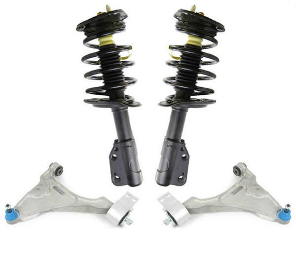 F Complete Coil Spring Struts Fits 06-08 Lucerne CXL CX Without Magnetic Ride 4p