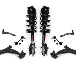 Se adapta a brazos de control de resortes helicoidales delanteros EcoBoost FWD 12-14 Edge, kit de 8 piezas