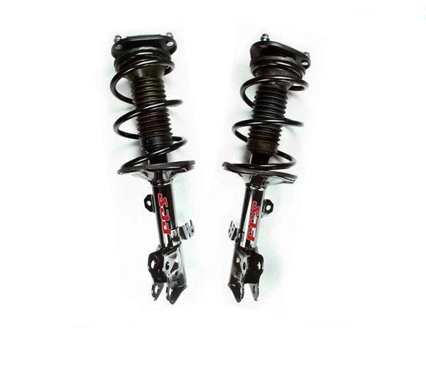 Se adapta a Matrix S 2.4L 09-13 con puntales de resorte helicoidales delanteros de transmisión manual 2P