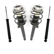 Fits 99-00 BMW 328i Without Sport Suspension Frt Coil Spring Struts W Rr Shocks