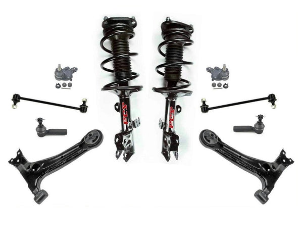 Fits For 09-13 Matrix S 2.4L With Manual Transmission Frt Coil Spring Struts 10P