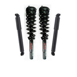 Para 10-12 Fusion 2.5L FWD 16 17 llantas F soporte de resorte helicoidal con amortiguadores traseros 4 piezas