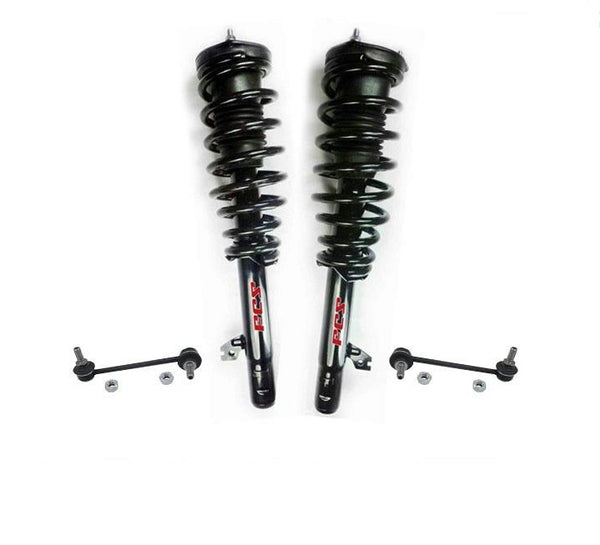 Para 09-13 Mazda 6 S 3.7L V6 (2) Soportes de resortes delanteros, barra estabilizadora, 4 piezas