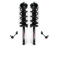 For 99-03 Acura TL 3.2L (2) REAR Coil Spring Struts Mounts Sway Bar Links 4Pc