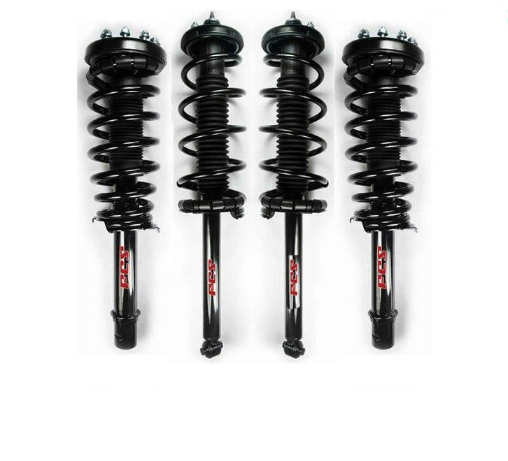 For 99-03 Acura TL 3.2L (2) Front & Rear Coil Spring Struts Mounts 4Pc