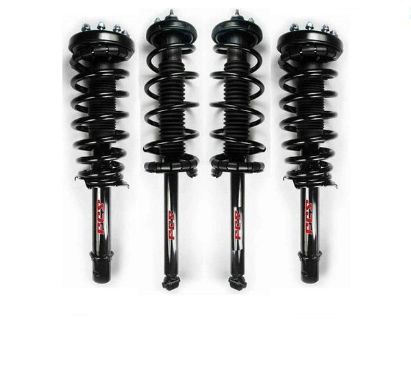 For 99-03 Acura TL 3.2L (2) Front & Rear Coil Spring Struts Mounts 4Pc