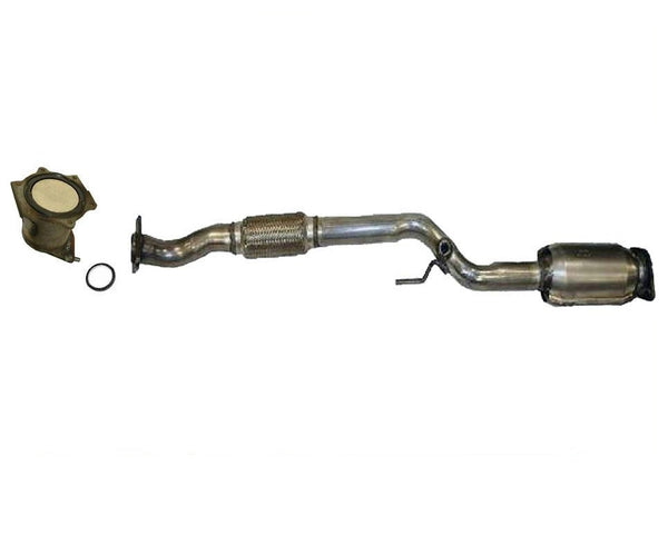 Front & Rear Catalytic Converter With Gaskets Flex Pipe Sentra 1.8L 2003-2006