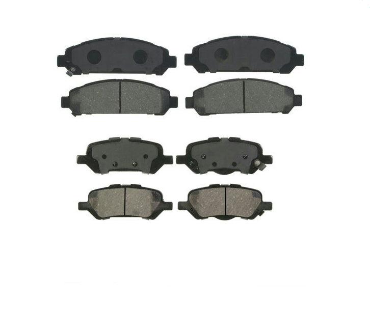 09-15 Venza Front & Rear Ceramic Pads CD1401 CD1402 2 Set Kit