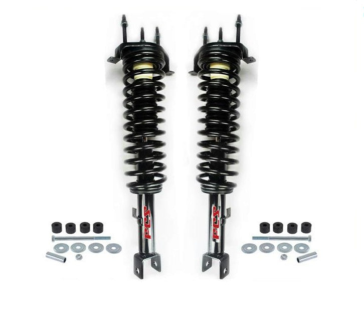 Fits For 01-06 Sebring Convertiable (2) Rr Coil Spring Struts Mounts Sway Bar 4P