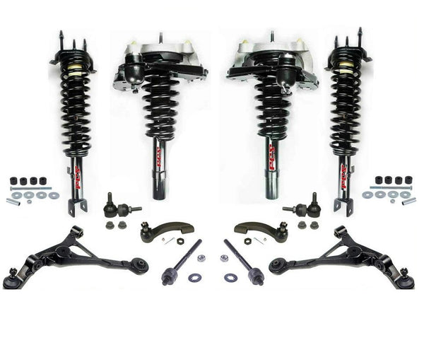 Fits For 01-06 Sebring Convertiable Coil Spring Struts Control Arms Sway Bar 14P