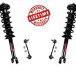 Fits Honda 08-12 Accord W/ Automatic Trans Rear Complete Struts & Sway Bar Links