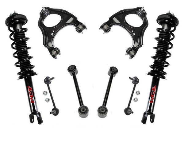 Puntales traseros, brazos de control superiores e inferiores y eslabones traseros para Honda Accord 08-12