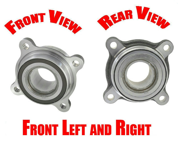 (2) WH515103 Front Wheel Bearing Assembly Fits 08-15 LX570 07-16 Tundra
