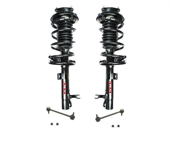All Front Coil Spring Strut & Mount & Sway Bar Links 00-05 Focus 4Pc 1336301