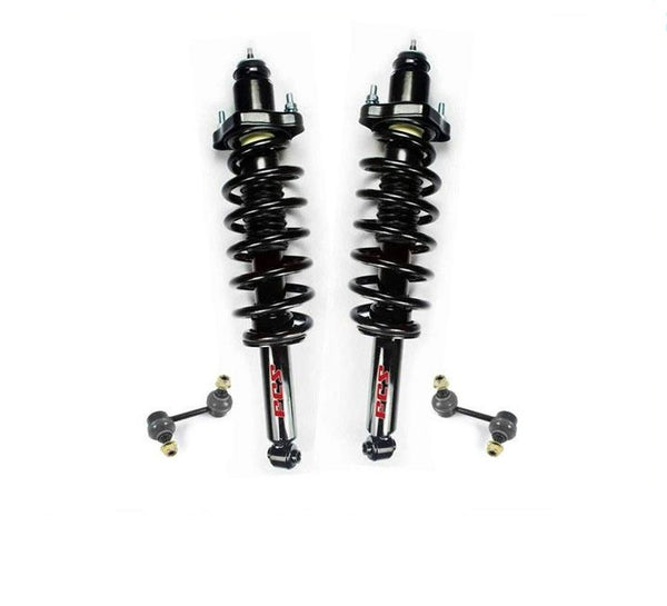 Fits 08-10 Sebring Convertible 11-14 200 Convertible Rr Coil Spring Struts 4Pc