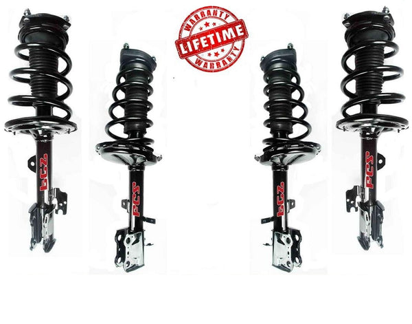 Front & Rear Complete Coil Spring Struts Fits 09-14 Venza Wagon All Wheel Drive