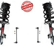 Front Complete Spring Struts & Front Sway Bar Links for Toyota Venza 2009-2016