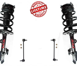 Front Complete Spring Struts & Front Sway Bar Links for Toyota Venza 2009-2016