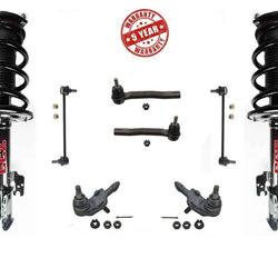 Conjunto completo de puntal, rótulas inferiores, varillas de amarre, eslabones delanteros, aptos para Venza 09-16