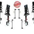 Front & Rear Complete Struts & Links For Toyota Venza 09-14 All Wheel Drive