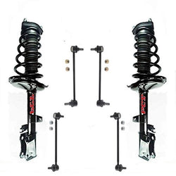Front & Rear Complete Struts Assembly & Links Fits 09-12 Venza Front Wheel Drive