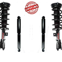 Conjunto completo de puntales y amortiguadores traseros para Equinox 07-10 sin suspensión deportiva.