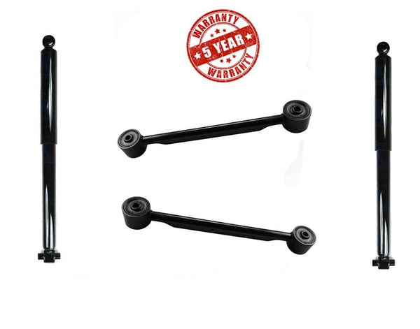 Rear Shocks & Upper Trailing Control Arm Set Fits Buick Chevy GMC Isuzu