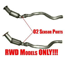 300 Charger Magnum 5.7L RWD Left & Right Pipe & Catalytic Converter NEW Davico