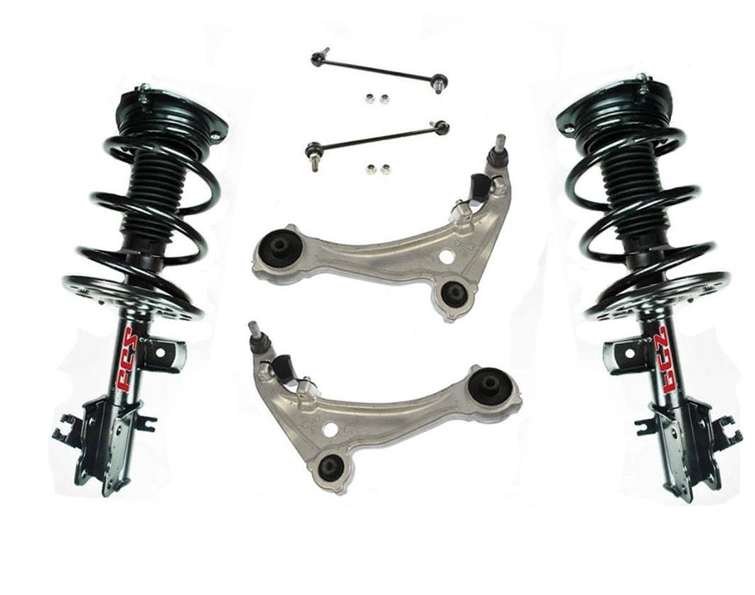 (2) Front Quick Spring Strut and Mount 4pc Kit For Nissan Altima V6 2007-2012