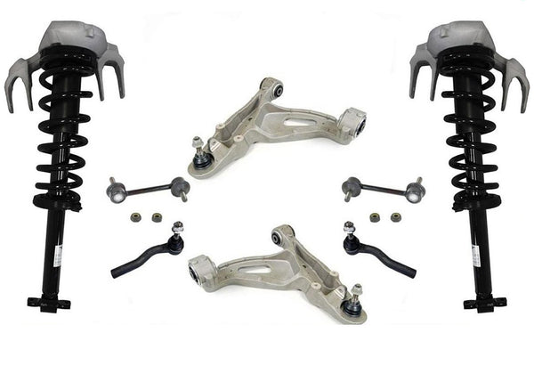 Brazos y enlaces de puntales delanteros para suspensión no electrónica CTS FE1 Cadillac 03-07